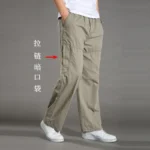Men's Cargo Pants Summer Spring Cotton Work Wear New In Large Size 6XL Casual Climbing Joggers Sweatpants Hombre Autumn Trousers - Image 14