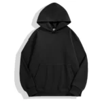 16.9oz 480gsm Heavy Weight Cotton Plus Velvet Hooded Sweater Men Thickened Tight Polar Fleece Pullover Hoodie Women Sweatshirt - Image 7