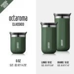 WACACO Octaroma Vacuum Insulated Coffee Mug, Double-wall Stainless Steel Travel Tumbler, 6/10/15 fl oz, thermo, Valentines Gift - Image 9