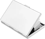 Anti-Scan RFID Blocking Card Holder - Aluminum Metal Wallet for 6 ID/Bank Cards Business Credit Card Case with Secure Protection - Image 9