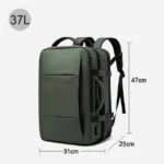 BANGE Expandable Men's Backpack Waterproof 17.3 in Laptop Backpack Man Large Capacity Hiking Travel Bag Male Backpacks for Men - Image 12