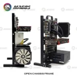 Aluminum Fully Open Case Frame Support ITX / MATX /ATX Motherboard,Vertical Computer Housing PC Water Cooling Gamer DIY Cabinet - Image 5
