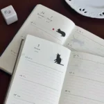 Cute Cat A6 2026 Week Planner Notebook Daily Weekly Plan Journal Personal Diary Calendar Time Management Goals Setting Schedule - Image 4