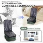 Ryanair 40x30x20 Travel Backpack Vacuum Compression Backpack with Pump,  Wizzair Cabin Bag 15.6" Laptop Travel Bag，Storage Bag - Image 5