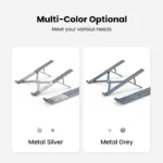 UGREEN Laptop Stand For Macbook Air Pro Foldable Aluminum Vertical Notebook Stand Laptop Support Macbook Pro Tablet Phone Stand - Image 6