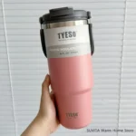 Tyeso Tumbler Coffee Cup Stainless Steel Vacuum Thermal Insulated Mug Large Capacity Double Drink Car Water Bottle Travel Mug - Image 13