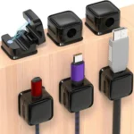 36/16/8/4/1PCS Magnetic Cable Clips Cable Smooth Adjustable Cord Holder Under Desk Cable Management Wire Keeper Cable Organizer - Image 2